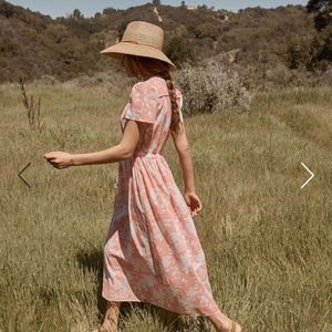 The Dawn Dress in Melon Rose- Christy Dawn